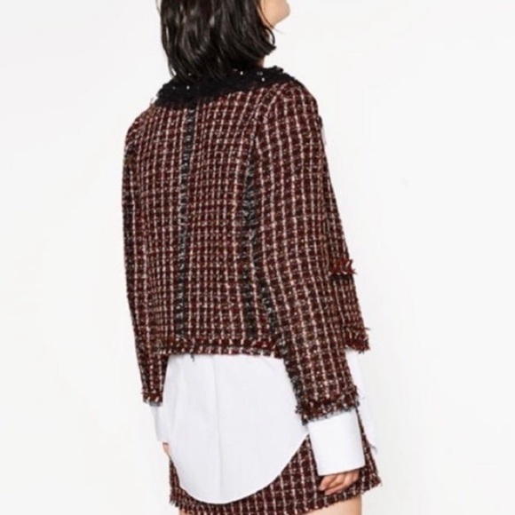Zara Tweed Blazer - Picture 3 of 7